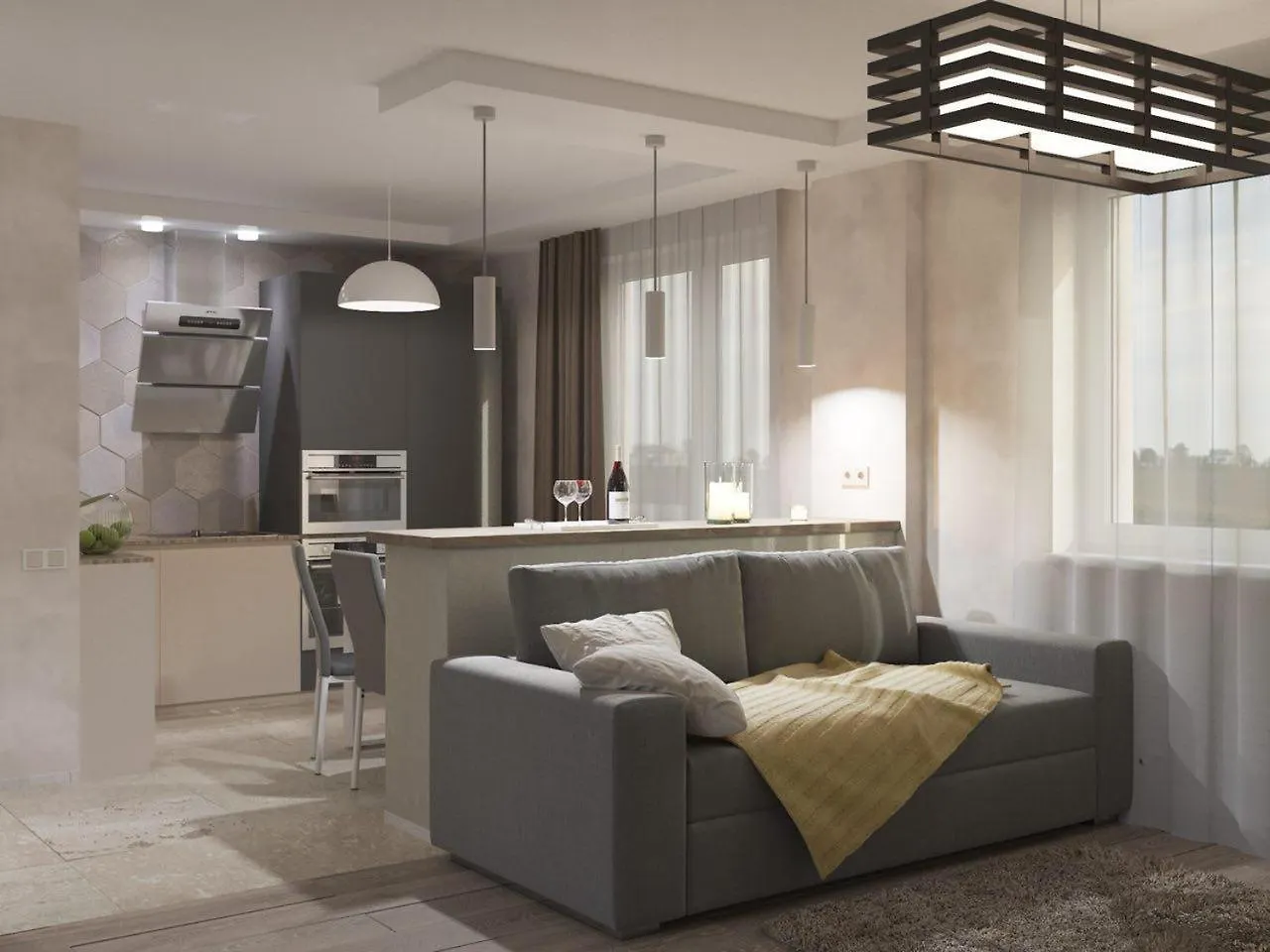 Studio Apartment On Dzerzynskogo 15 location